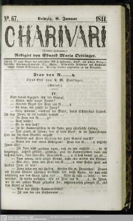 3.1844=67: Charivari