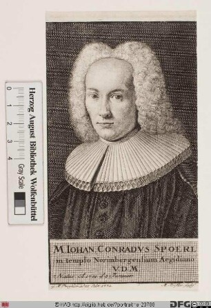 Bildnis Johann Conrad Spoerl
