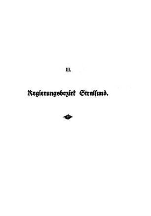 Regierungsbezirk Stralsund