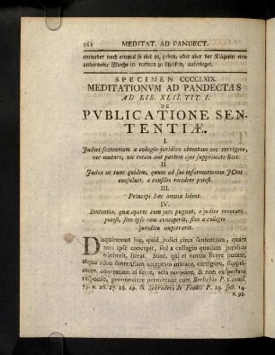 362-370, Meditat. Ad Pandect. Sp. CCCCLXIX. De Pvblicat. Sentent.