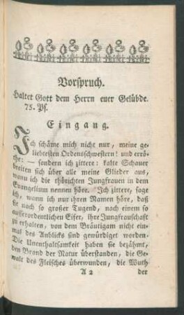 Vorspruch