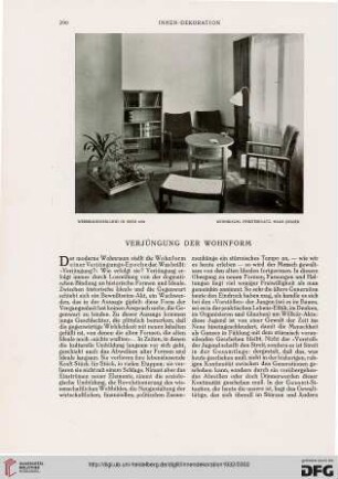 Verjüngung der Wohnform