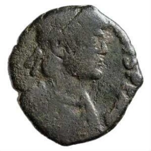 Münze, Halbfollis, oder 529