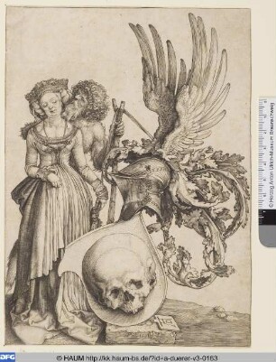 Wappen mit dem Totenkopf