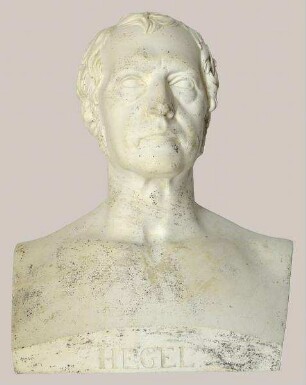 Büste von Georg Wilhelm Friedrich Hegel