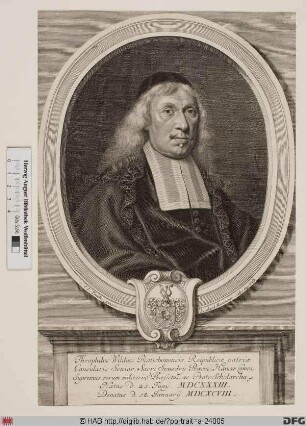 Bildnis Gottlieb (od. Theophilus) Wild