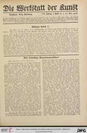 Wilhelm Busch ✝