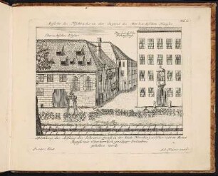 Tab. 11. Ansicht des Fischbachs in der Gegend des Morhardischen Hauses. - Ebracher Hof, Nürnberg; Fischbach (Fluss)