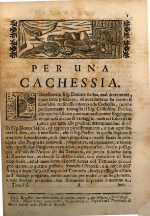 Opere Di Francesco Redi Gentiluomo Aretino, E Accademico Della Crusca. 6