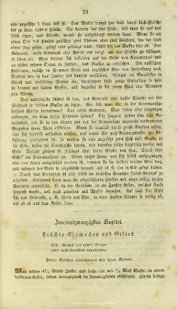Zweiundzwanzigstes Kapitel. Früchte-Einmachen und Gelees