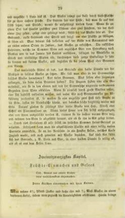 Zweiundzwanzigstes Kapitel. Früchte-Einmachen und Gelees