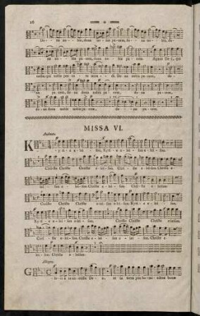 16-19, Missa VI.
