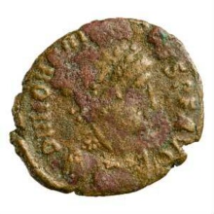 Münze, Aes 4, 406 - 408 n. Chr.