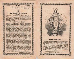 Laumen, Maria Katharina Agnes