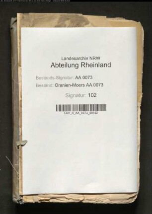 Mit verschiedenen Unternehmern abgeschlossene Verträge über Ausbau und Unterhaltung einzelner Festungswerke der Stadt Moers, der Wälle, Brücken, Tore etc.