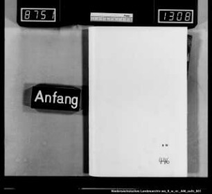 Urkundenregister des Kantonnotars Eigner zu Vorsfelde