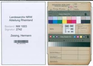 Entnazifizierung Hermann Zeising , geb. 02.03.1904 (Gleisarbeiter)