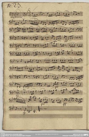 23. Graun, Johann Gottlieb, Sinfonien, GraunWV A:XII:20 
