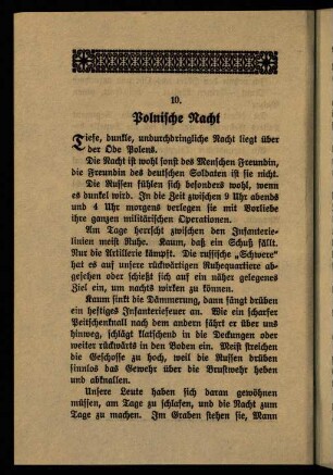 134-141, 10. Polnische Nacht
