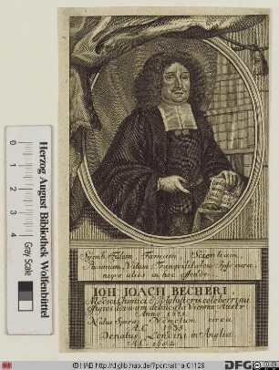 Bildnis Johann Joachim Becher