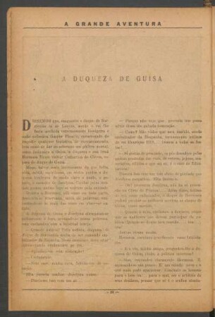 A Duqueza de Guisa