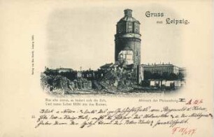 Gruss aus Leipzig: Abbruch der Pleissenburg