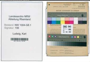 Entnazifizierung Karl Ludwig , geb. 19.04.1885 (Kaufm.Angestellter)