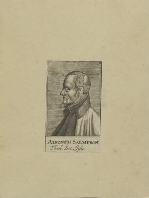 Bildnis des Alfonsius Salmeron