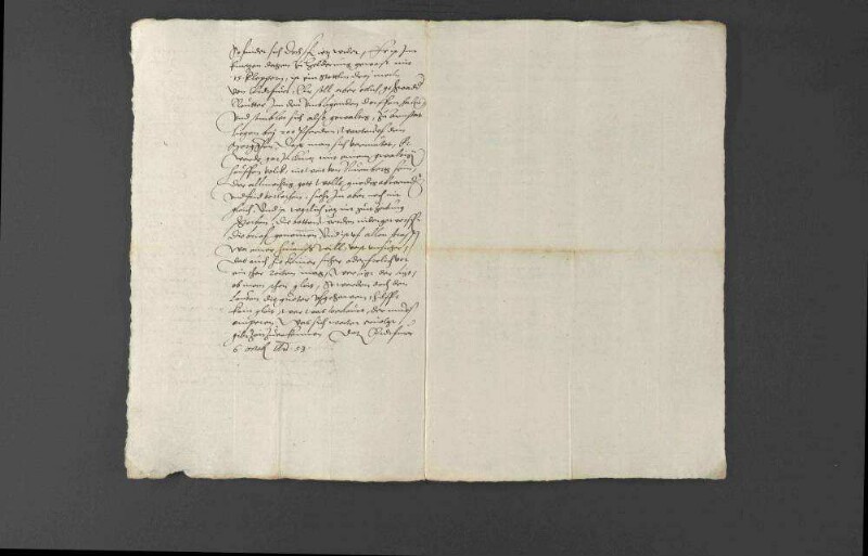 Pfalzgraf Ottheinrich bedankt sich bei Herzog Christoph von Württemberg, dass ihm dieser zu seiner Beratung bei einem mit seiner Landschaft gehaltenen Ausschusstag den württembergischen Rat Hans Landschad zugeschickt hat und gibt Nachricht von erhaltenen Zeitungen.