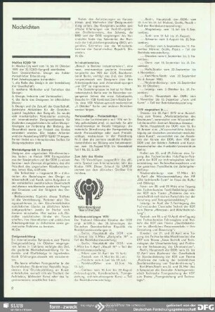 1979 vorgesehen … : Nachrichten