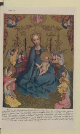 Madonna im Rosenhage von Stephan Lochner in Köln