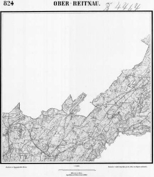 824 Ober-Reitnau [Topographische Karte von Bayern 1:25.000 (Positionsblätter)]