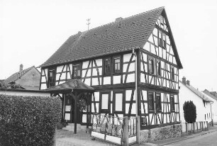 Wohnhaus, Fachwerk; Gründau, Schieferbergstraße 4