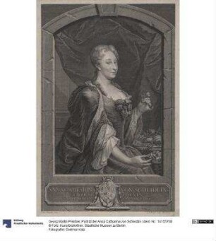 Porträt der Anna Catharina von Scheidlin
