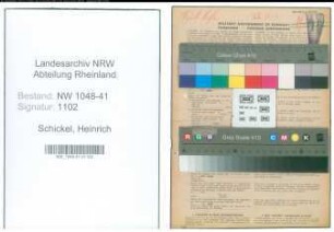 Entnazifizierung Heinrich Schickel , geb. 23.02.1920 (Autoschlosser)