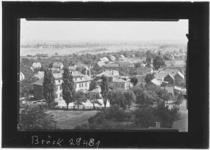 Boxdorf. Blick von der Windmühle auf Boxdorf