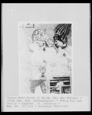 König Eje und Osiris