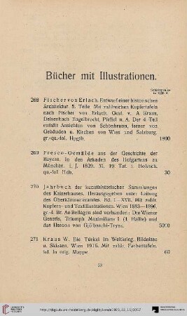 Bücher mit Illustrationen (Nr. 268-278)