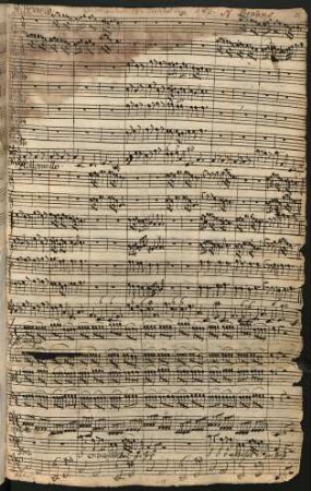 O werter heil'ger Geist; V (4), Coro, orch, bc; C-Dur