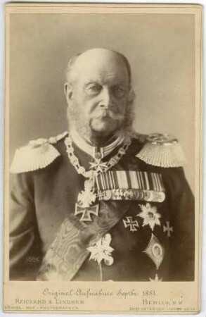 Preußen, Wilhelm I. von, König, Deutscher Kaiser
