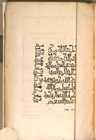 Epigrafe araba trasportata a Firenze dall'Alto Egitto