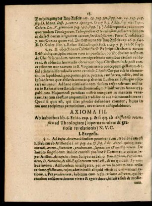 Axioma III.