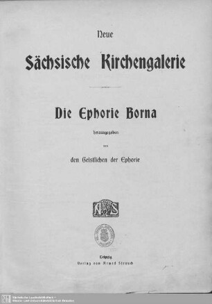 Borna: Die Ephorie Borna