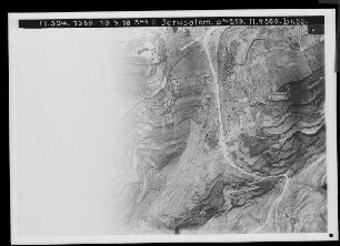 D. Jerusalem, Teilbilder der nächsten Umgebung der Alt- und Neustadt: Ölberg mit den Wegen zum Kidron