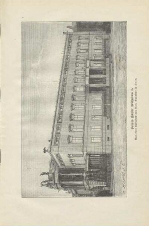 Palais Kaiser Wilhelms I.