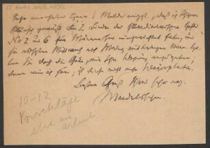 Brief an Ludwig Strecker an B. Schott's Söhne : 02.05.1930