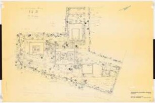 Pädagogische Hochschule, Duisburg Grünflächen: Lageplan mit Gartenplan 1:500