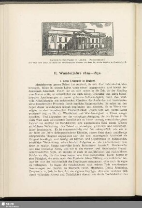 II. Wanderjahre 1829-1832