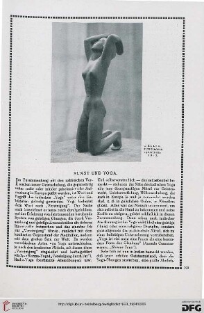 Kunst und Yoga
