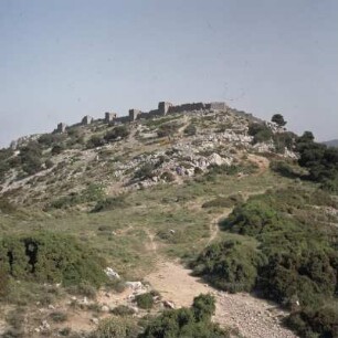 Eleuthera-Gyftókastro, spätes 4. Jh. v. Chr., Mauerkrone im Norden